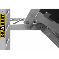 Jumta pacēlājs DRABEST, 12 m, saules paneļiem