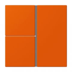 Taustiņs 3-viet, F40, Serie LS, orange vif