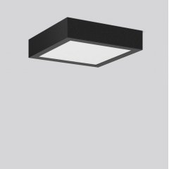 TOLEDO FLAT+ square, 12...23 W, 1500...2800 lm, 830, 840, anthracite, DALI Surface mounted downlight