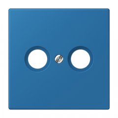 Virsma TV rozetei, termoplasts lakots, Serie LS, bleu céruléen 31