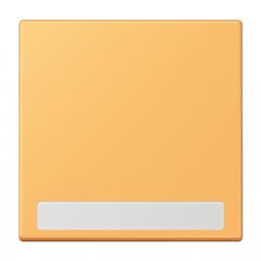 Taustiņs 1-viet, marķējams, Serie LS, ocre jaune clair