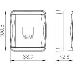 Zibens strāvas mērītajs 140x89x43 LSC I+II