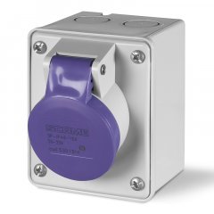 Kontaktligzda SOCKET OUTLET 3P IP44 32A 20-25V AC 50Hz