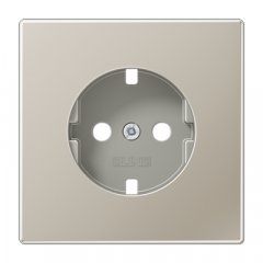 Virsma kontaktligzdai, termoplasts lakots, Serie LS, krāsa nerūsējošais tērauds (lackiert)