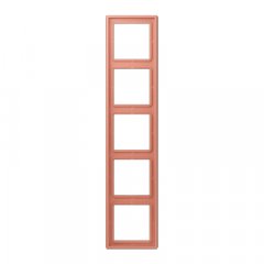 Rāmītis 5-vietīgs, LE CORBUSIER, l'ocre rouge moyen