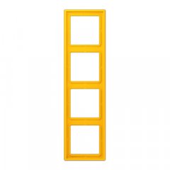 Rāmītis 4-vietīgs, LE CORBUSIER, le jaune vif