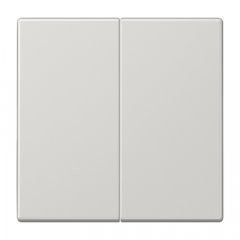Taustiņs KNX slēdzim 2-viet, duroplasts, Serie LS, gaiši pelēks