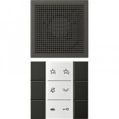 Iekštelpu audio stacija, Serie LS, anthrazit (lackiertes Aluminium)