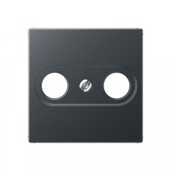 Virsma TV rozetei, termoplasts lakots, Serie A, anthrazit matt