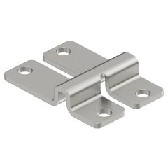 Klemme renei 47x32x9, V4A, 1.4571, 2B