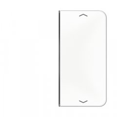 Taustiņs slēdzim 2-viet, ar virzienrādītāju, F40, Serie CD, balts