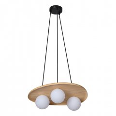 Decor Wood Nest Pendant 1xG9 Brown