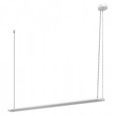 Office Line Slab 1.2m 40W 840 DIM White