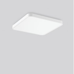 Gaismeklis TRIONA square, 113 W, 14500 lm, 840, white, smart+free Ceiling and wall luminaires, L 696 B 696 H 88, Plastic (PMMA) opal