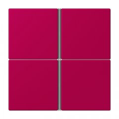 Taustiņs 4-viet, F40, Serie LS, rouge rubia