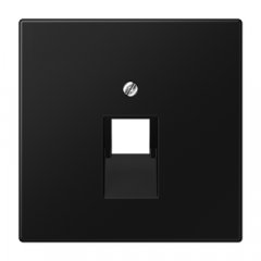 Virsma UAE datu rozetei 1 x 8-polig, termoplasts lakots, Serie LS, grafītmelns matēts