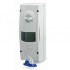 Kontaktligzda ar atdalītāju INTERLOCK.SOCKET 16A 2P+E 6h 200-250V 50Hz 60Hz 136X390MM