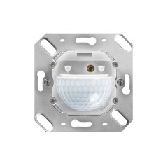 Wall-mounted presence detector 180°, range approx. Ø 16 m, HVAC, MIC, KNX bus, remotely controlled