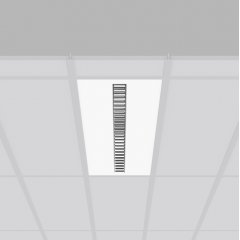Gaismeklis SONIS, 26 W, 3450 lm, 840, white, DALI Lay-in luminaires, L 1247 B 310, Alea optical system