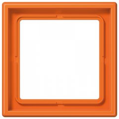 Rāmītis 1-vietīgs, vertikālā un horizontālā montāža, duroplasts, LS 990, oranžs