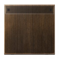 Taustiņs 1-viet, marķējams, misiņš Serie LS, Messing antik