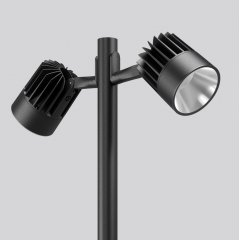 Gaismeklis ALU-STAR maxi, 180 W, 17800 lm, 830, anthracite, on/off Outdoor luminaires and pole top luminaires, L 476 B 204 H 306, Transparent glass