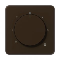 Centrālplate termostatam, termoplasts, Serie CD, brūns