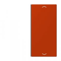 Taustiņs slēdzim 2-viet, ar virzienrādītāju, F40, Serie LS, rouge vermillon 59