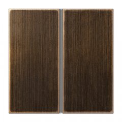 Taustiņs 2-viet, F40, Serie LS, Messing antik