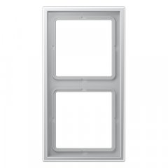 Rāmītis 2-vietīgs, vertikālā un horizontālā montāža, termoplasts krāsots, LS ZERO, alumīnija