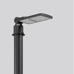 Gaismeklis HB 610, 50 W, 5600 lm, 830, anthracite, on/off Pole top luminaires, L 445 B 154 H 112