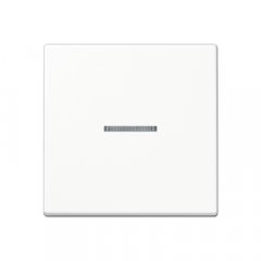 Taustiņs KNX slēdzim ar indikācijas logu 1-viet, duroplasts, Serie A, balts
