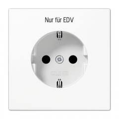 Kontaktligzda SCHUKO, 16 A 250 V ~ EDV, duroplasts, Serie LS, balts