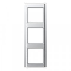 Rāmītis 3-vietīgs, vertikālā un horizontālā montāža, A 500, alumīnija