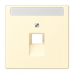 Virsma IAE/UAE-datu rozetei 1 x 8-polig, marķējams, termoplasts lakots, Serie LS, blanc