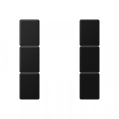 Taustiņs 3-viet, F50, Serie A, grafīta melns matēts