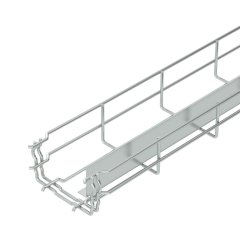 Sietveida kabeļu rene GRM ar 1 Starpsiena 55x100x3000, St, G