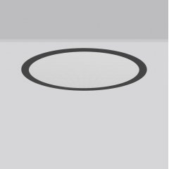 TOLEDO FLAT+ round, 22...33 W, 2600...3800 lm, 830, 840, anthracite, on/off Recessed downlights, D 4