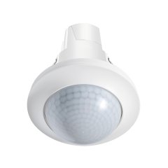 DALI-2-certified ceiling-mounted presence detector with integrated DALI-2 control unit and power supply (250 mA)
