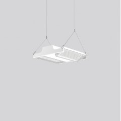 LIGHT CASE, 117 W, 17700 lm, 840, balts, DALI augsta laiduma gaismeklis, L 406 B 397 H 110, 35°/21°