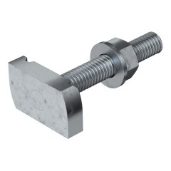 Slīduzgrieznis profilam MS4121/4141 M10x60mm, St, ZL