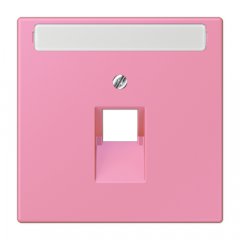 Virsma IAE/UAE-datu rozetei 1 x 8-polig, marķējams, termoplasts lakots, Serie LS, rose vif