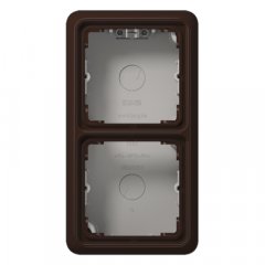 Kārba v/a montāžai 2-viet. brūna CD500