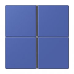 Taustiņs 4-viet, F40, Serie LS, bleu outremer 31