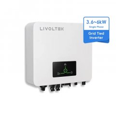 LIVOLTEK, Grid-Tied 1-fāzes invertors, 6.0KW, With SPD III & Wifi, 2 MPPT