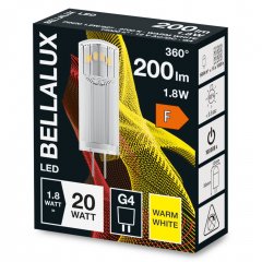 Spuldze BELLALUX® LED PIN G4 20 1.8 W/2700 K G4 FR