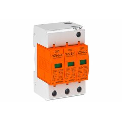 Kombinētais novadītājs V25 3-polīgs versija 385V V25-B+C 3-385