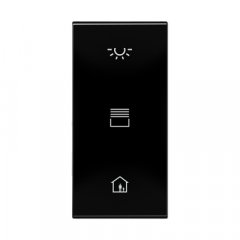 Virsma pogu modulim, F50, Serie CD, melns