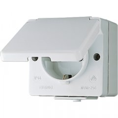 Kontaktligzda SCHUKO, 16 A 250 V, IP 44, WG 600