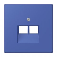 Virsma IAE/UAE-datu rozetei 2 x 8-polig, termoplasts lakots, Serie LS, bleu outremer 31